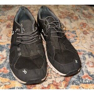 On cloud black womens shoes